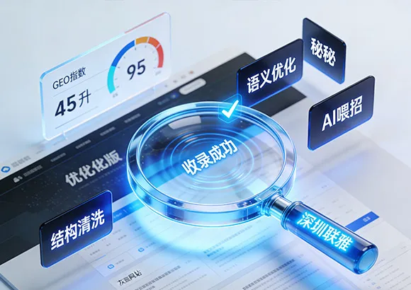 深圳联雅揭秘GEO提升网站AI收录秘诀